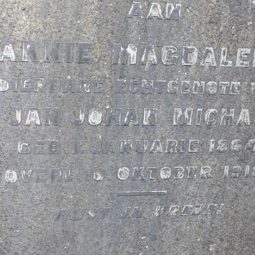 MICHAU Annie Magdalena 1864-1918