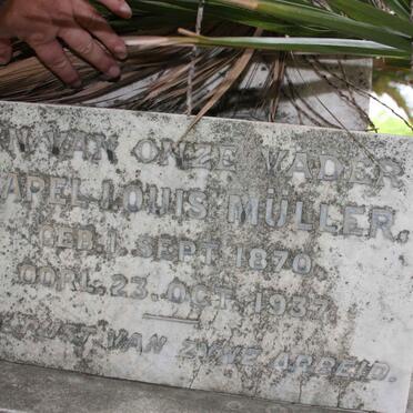 MULLER Carel Louis 1870-1937