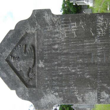 ROBERTSON Abraham Faure -1914 :: ROBERTSON Alida Wilhelmina nee TRUTER ?