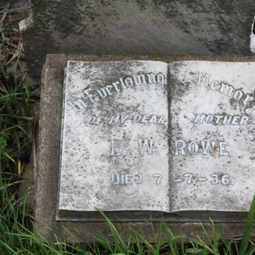 ROWE L.W. -1936