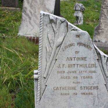 RITTMULLER J.F. -1910 :: STIGERS Catherine 