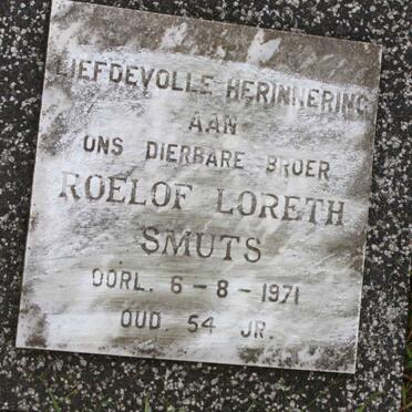 SMUTS Roelof Loreth -1971