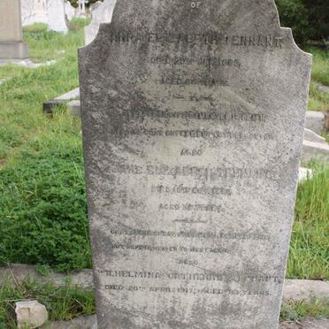 TENNANT Wilhelmina Catherine -1917 :: TENNANT Anna Elizabeth -1889 :: TENNANT Jane Elizabeth -1891