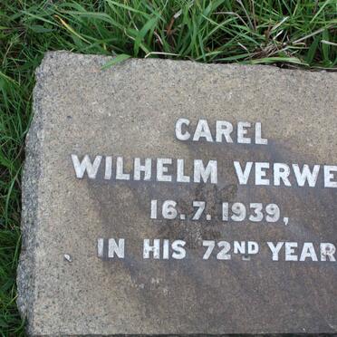 VERWEY Carel Wilhelm -1939