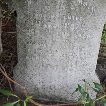 WALL Gustav -1930 :: WALL Thyra -1928