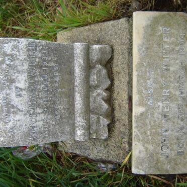 WINTER Joyce Maud -1933 :: WINTER John Henry 1904-1955