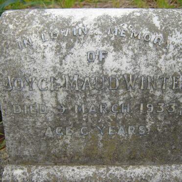 WINTER Joyce Maud -1933