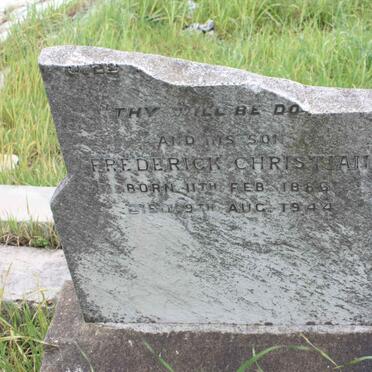 ? Frederick Christian 1886-1944