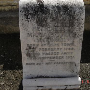 BRANDES Petronella Maria nee MORKEL 1869-1931