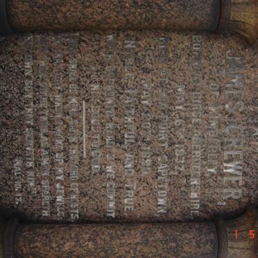 CREWER James 1837-1890 &amp; Eleanor Maria 1842-1914