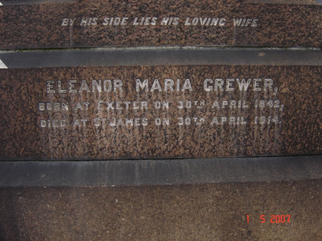 CREWER Eleanor Maria 1842-1914