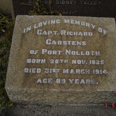 CARSTENS Richard 1825-1914