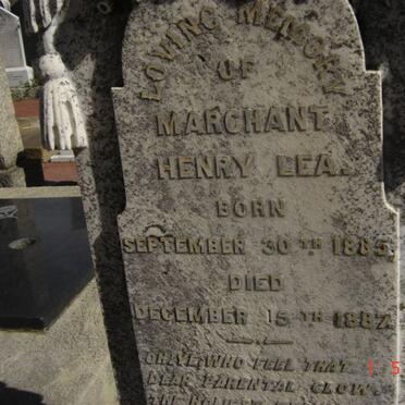 HARVEY Marchant Henry Lea 1885-1887