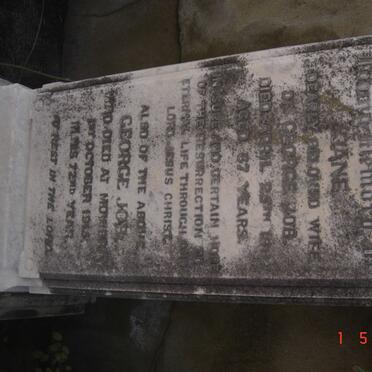 JOB George -1915 &amp; Jane -1911