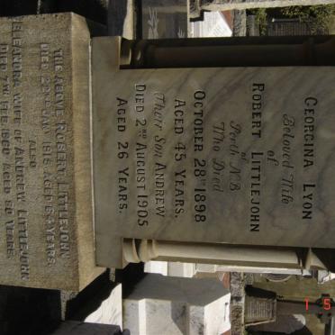 LITTLEJOHN Robert -1915 &amp; Georgina Lyon -1898 :: LITTLEJOHN Andrew -1905 &amp; Eleanora -1960