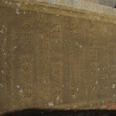 POWER John 1860-1934 &amp; Ellen L. 1858-1925, John Scott POWER 1891-1892, Walter POWER 1889-1917_1