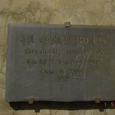 WOOD Elizabeth Jane -1887