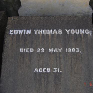 YOUNG Edwin Thomas -1903