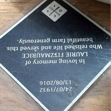 FITZMAURICE Laurie 1932-2016