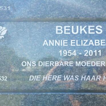 BEUKES Annie Elizabeth 1954-2011