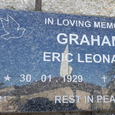 GRAHAM Eric Leonard 1929-2007
