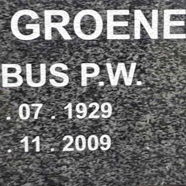 GROENEWALD Jacobus P.W. 1929-2009 &amp; Lulu 1929-2016