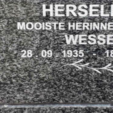 HERSELMAN Wessel 1935-2022