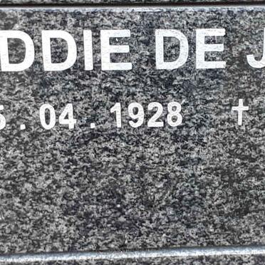 JAGER Eddie, de 1928-2014