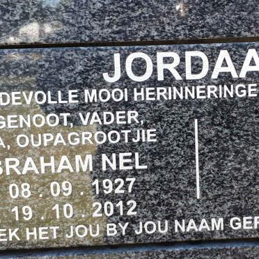 JORDAAN Abraham Nel 1927-2012