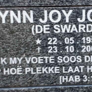 JOOSTE Lynn Joy nee DE SWARDT 1958-2006