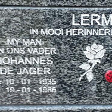 LERM Johannes De Jager 1935-1986 &amp; Cornelia 1938-2018