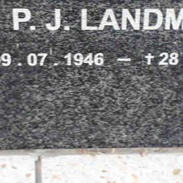 LANDMAN P.J. 1946-2016