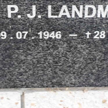 LANDMAN P.J. 1946-2016