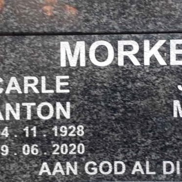 MORKEL Carle Anton 1928-2020 &amp; Johanna Magritha 1935-