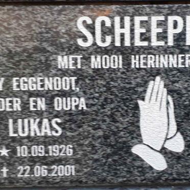 SCHEEPERS Lukas 1926-2001