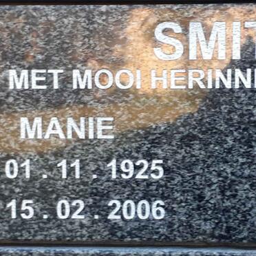 SMIT Manie 1925-2006 &amp; Babs 1927-2006