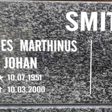 SMIT Johannes Marthinus Johan 1951-2000