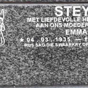 STEYN Emma 1935-2016