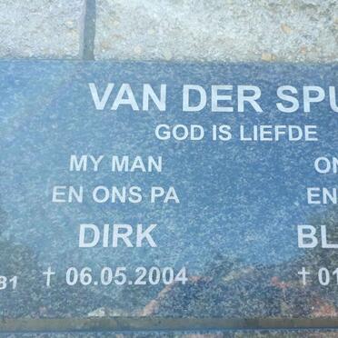 SPUY Dirk, van der -2004 &amp; Blanca -2004