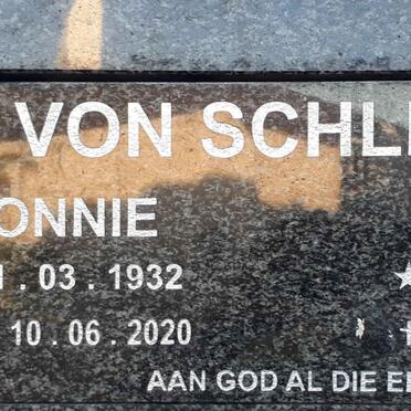 SCHLICHT Ronnie, von 1932-2020 &amp; Rina 1933-2016