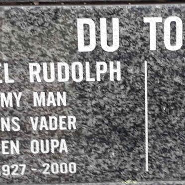 TOIT Daniel Rudolph, du 1927-2000 &amp; Marie 1928-2001