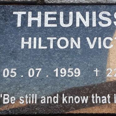THEUNISSEN Hilton Victor 1959-2016