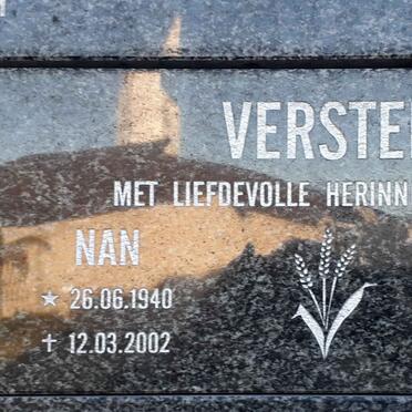 VERSTER Nan 1940-2002