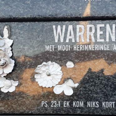 WARREN Hanlie nee DU PREEZ 1958-2002