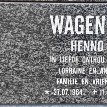 WAGENER Henno 1964-2002