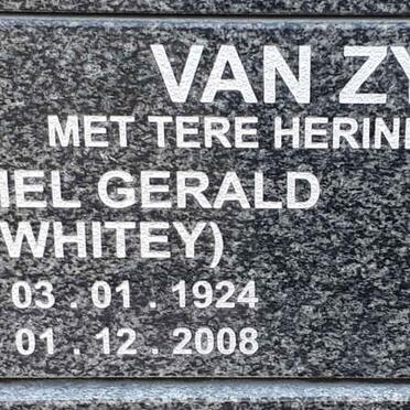 ZYL Daniel Gerald, van 1924-2008 &amp; Frances 1932-2013
