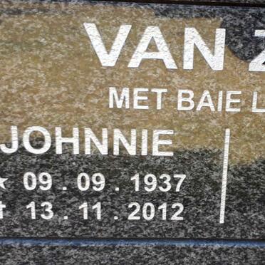 ZYL Johnnie, van 1937-2012