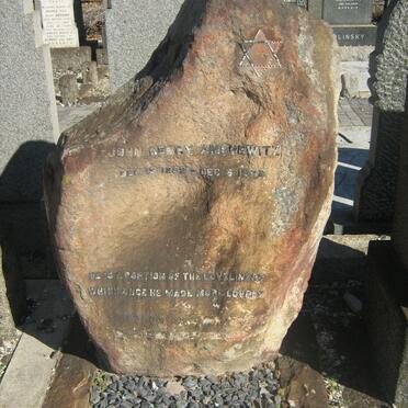 AMSHEWITZ John Henry 1882-1942