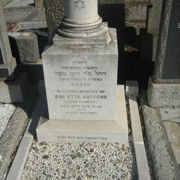 AUFOCHS Rae Etta nee GLOWITZ -1942