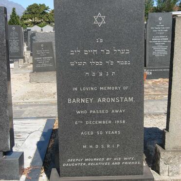 ARONSTAM Barney -1958